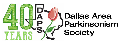 Dallas Area Parkinsonism Society 40 Year digital seal